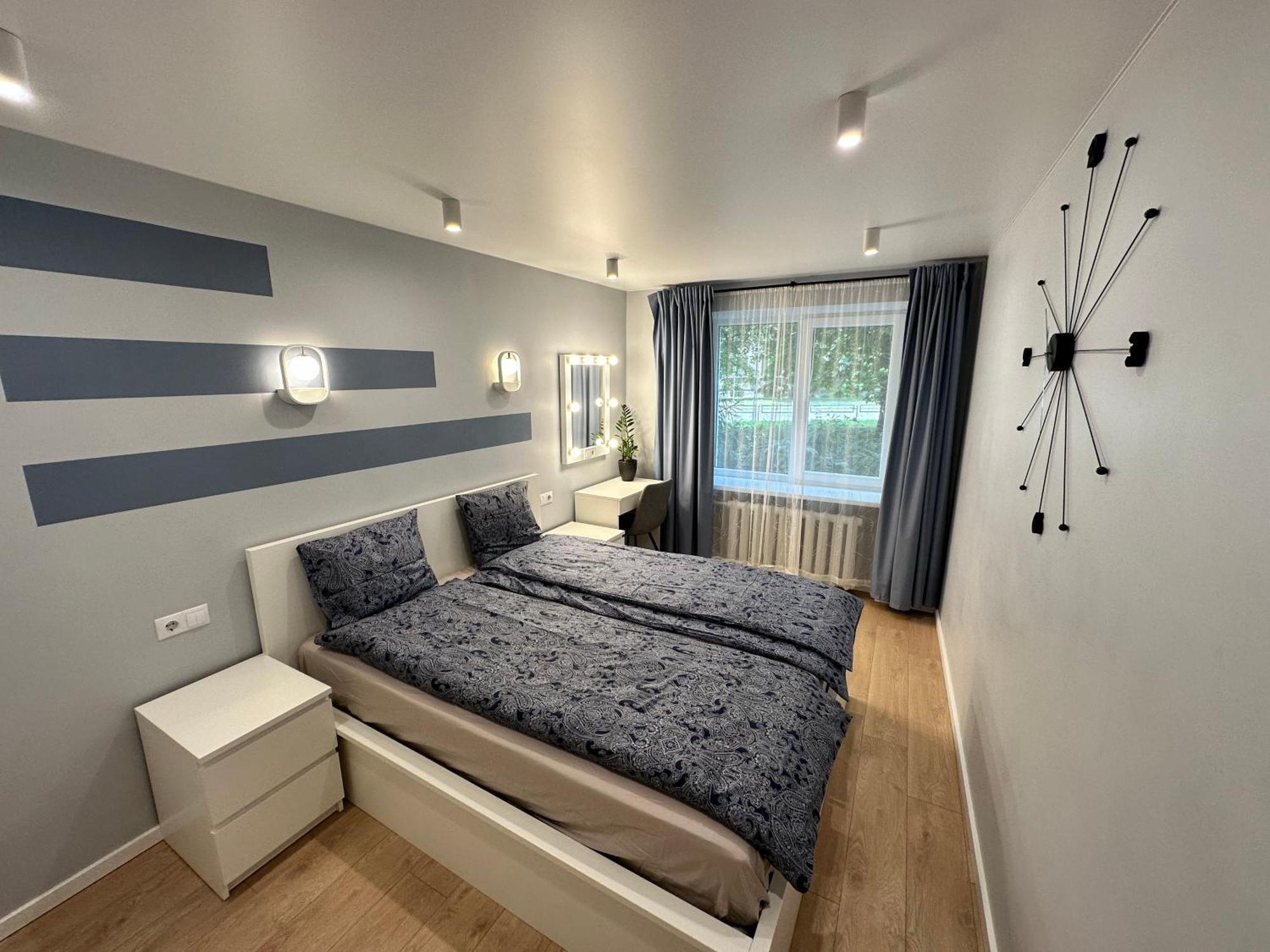 Апартаменти Parkside Escape: Stylish 1-Br Рига Екстер'єр фото